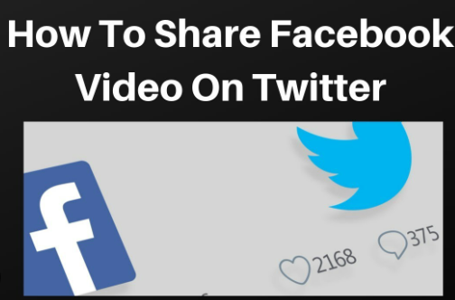 ¿Puedes compartir un video de Twitter en Facebook?