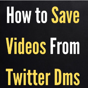 Bagaimana Muat Turun Video Twitter Dari Dm?